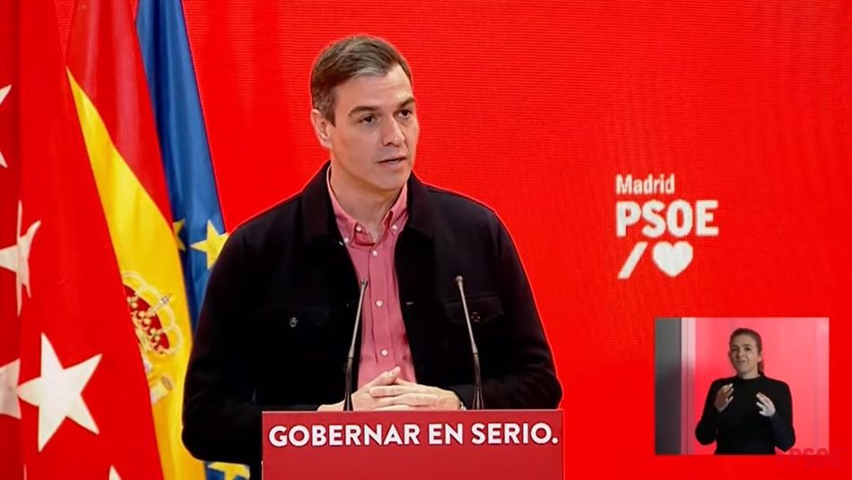 El presidente del Gobierno, Pedro Sánchez - PSOE