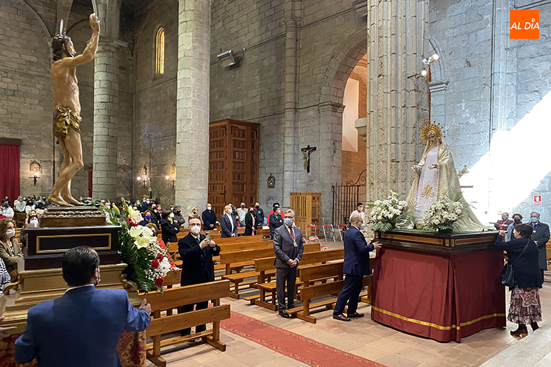 El encuentro con Jesús Resucitado tenía lugar en la iglesia parroquial San Miguel Árcangel