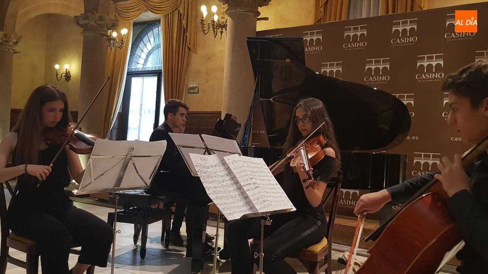 Foto 6 - El Cuarteto Quattro y la violinista Isabel Echarri protagonizan un magnífico concierto en el Casino