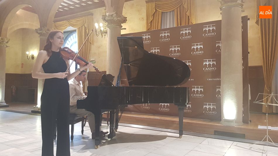 Foto 3 - El Cuarteto Quattro y la violinista Isabel Echarri protagonizan un magnífico concierto en el Casino
