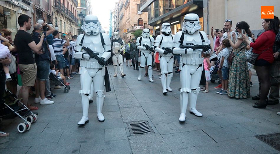 Desfile de la Legión 501, celebrada en Salamanca  hace dos años