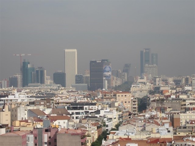 Madrid, llena de contaminación / Europa Press