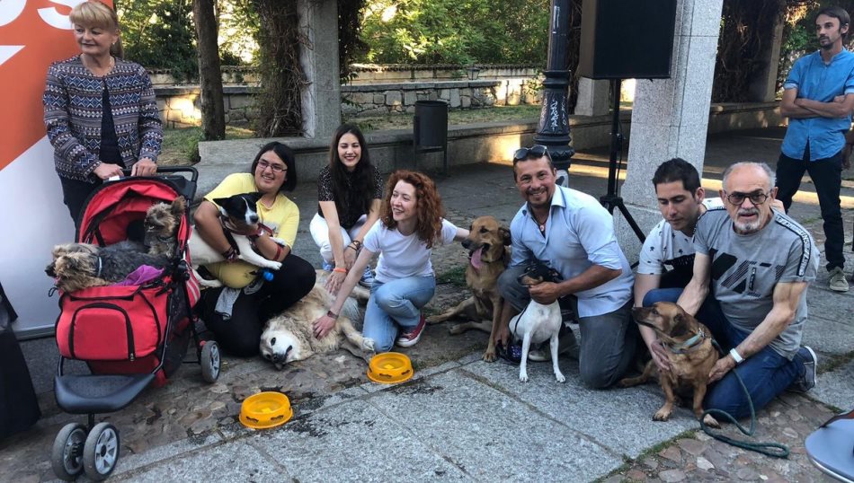 Ana Suárez, en el Campo de San Francisco, anuncia las medidas destinadas a mascotas y animales de compañía
