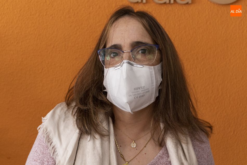 Marta María Alfonso, salmantina trasplantada de pulmones