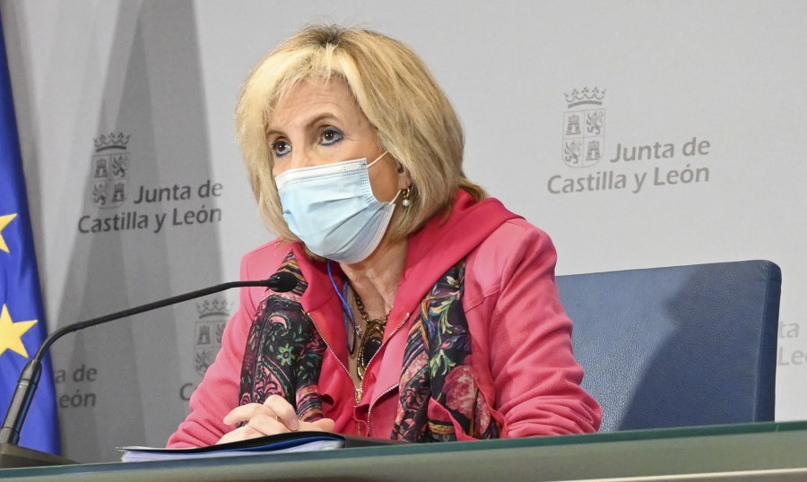 La consejera de Sanidad de Castilla y León, Verónica Casado