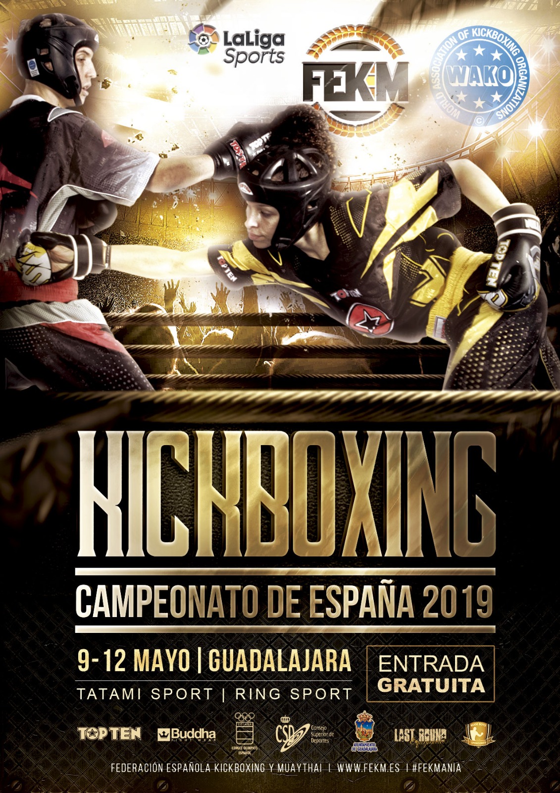 Foto 2 - 60 luchadores charros competirán en el Campeonato de España de Kickboxing