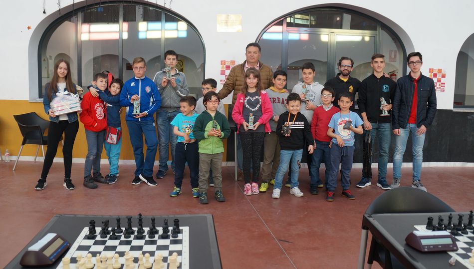 Celebración del II Torneo de Ajedrez Ferias de Béjar