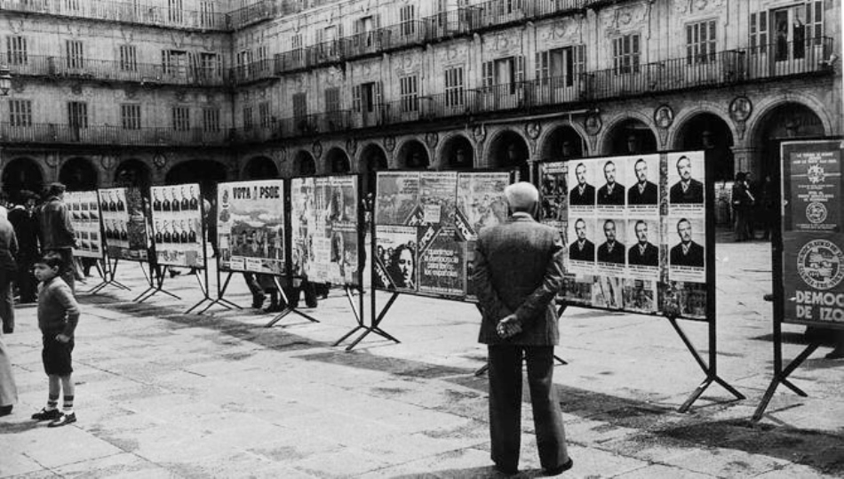 Foto 1 - La propaganda electoral de las primeras campañas en Salamanca