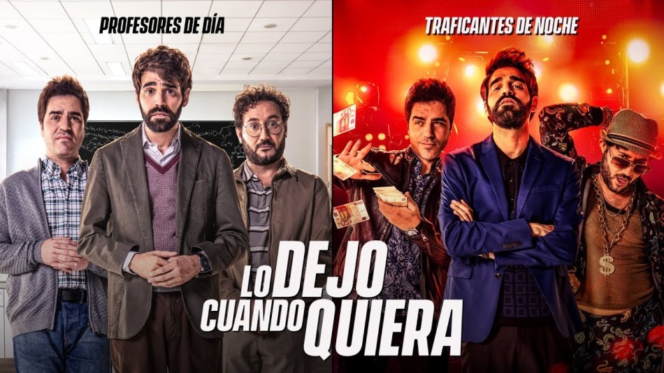 ‘Lo dejo cuando quiera’ es una comedia protagonizada por David Verdaguer, Ernesto Sevilla y Carlos Santos