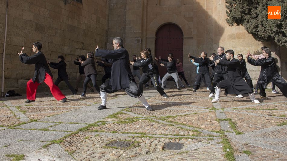 Una clase de artes marciales en Salamanca / Foto: Elena López