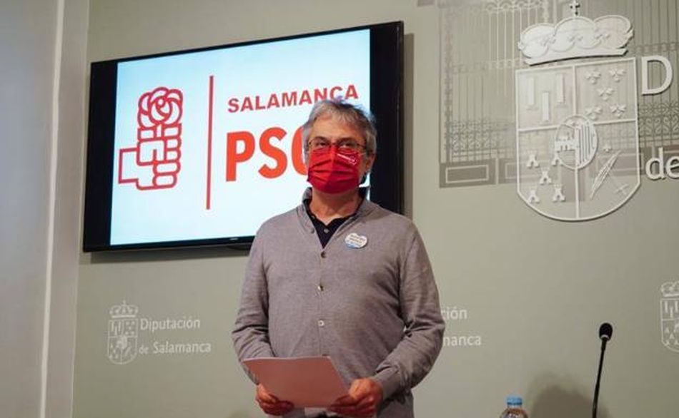 Fernando Rubio, portavoz del PSOE en la Diputación de Salamanca