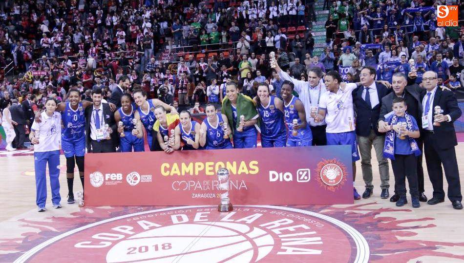 El Perfumerías Avenida celebra su última Copa