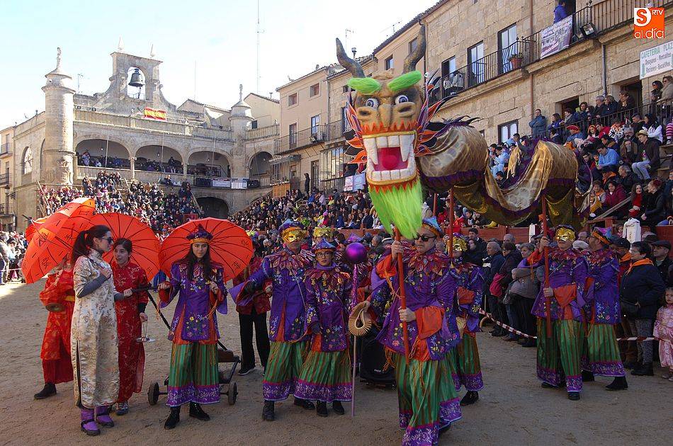 Desfile de disfraces en el Carnaval de Ciudad Rodrigo