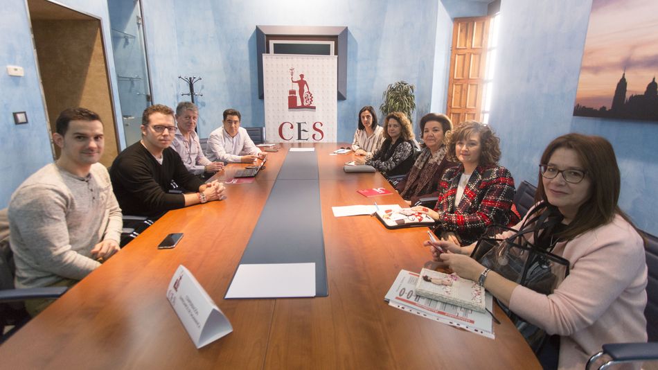El presidente de CES se ha reunido con directores de los centros de FP y el responsable de Escuelas Católicas