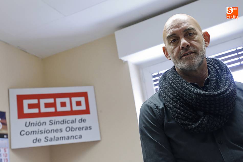 Emilio Pérez, secretario provincial de CCOO