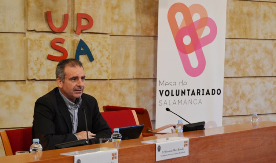 Sebastián Mora, profesor de la Universidad Pontificia de Comillas y antiguo secretario general de Cáritas española. Foto UPSA