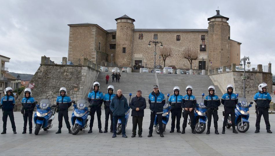 Unidad motorizada de la Policía Local de Béjar