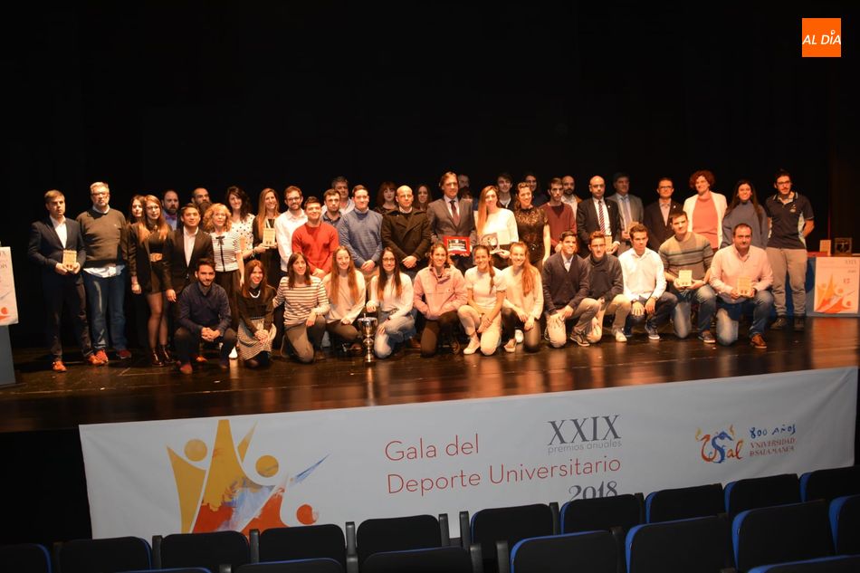 Todos los galardonados en la XXIX Edición de los Premios Anuales del Deporte Universitario