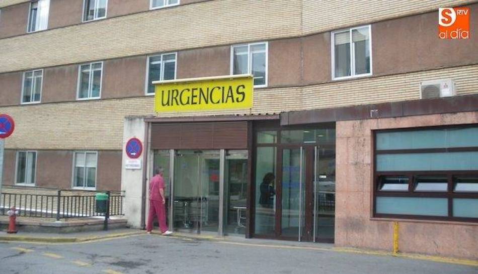 Entrada del servicio de urgencias en el Hospital Clínico Universitario