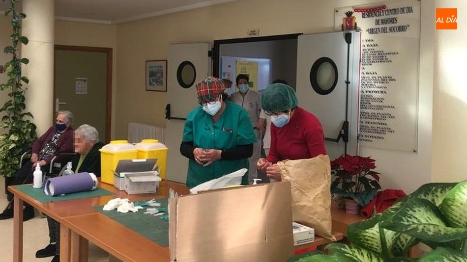 Las personas dependientes de la zona de salud de Vitigudino se vacunarán el jueves en el centro de salud de Vitigudino previa citación