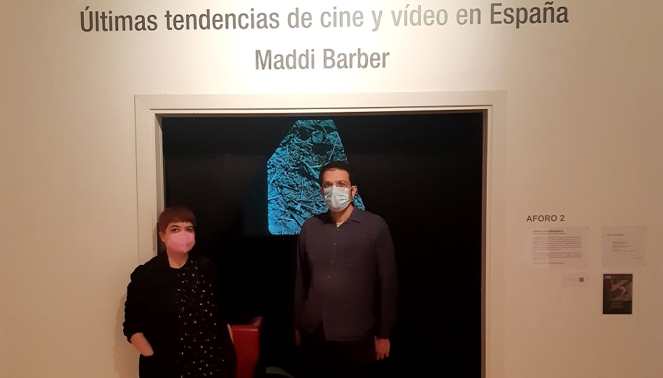 La cineasta y antropóloga visual Maddi Barber, a la izquierda, en el DA2