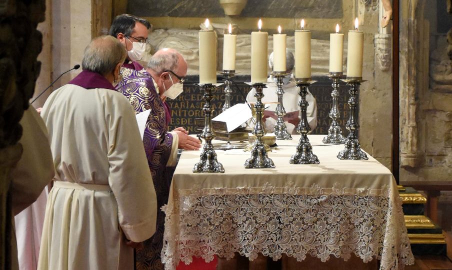 La misa por el rito hispano-mozárabe será en la Catedral Vieja. Foto de Óscar García Rodríguez - DIÓCESIS DE SALAMANCA