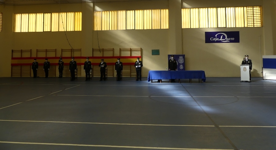Foto 3 - Acto de jura en Salamanca para tres nuevos inspectores de la Policía Nacional