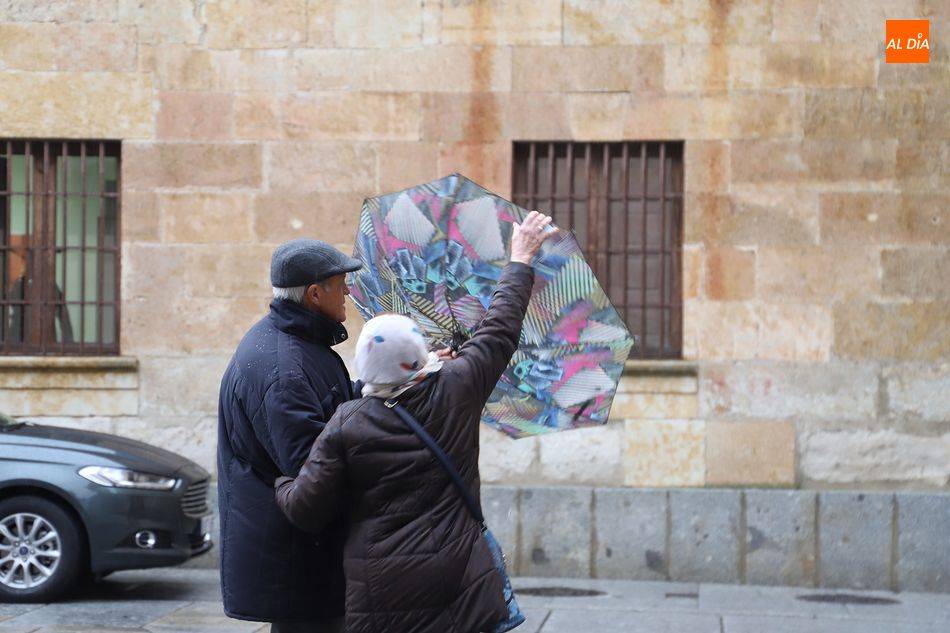 El viento y la lluvia volverán a ser protagonistas este fin de semana en Castilla y León