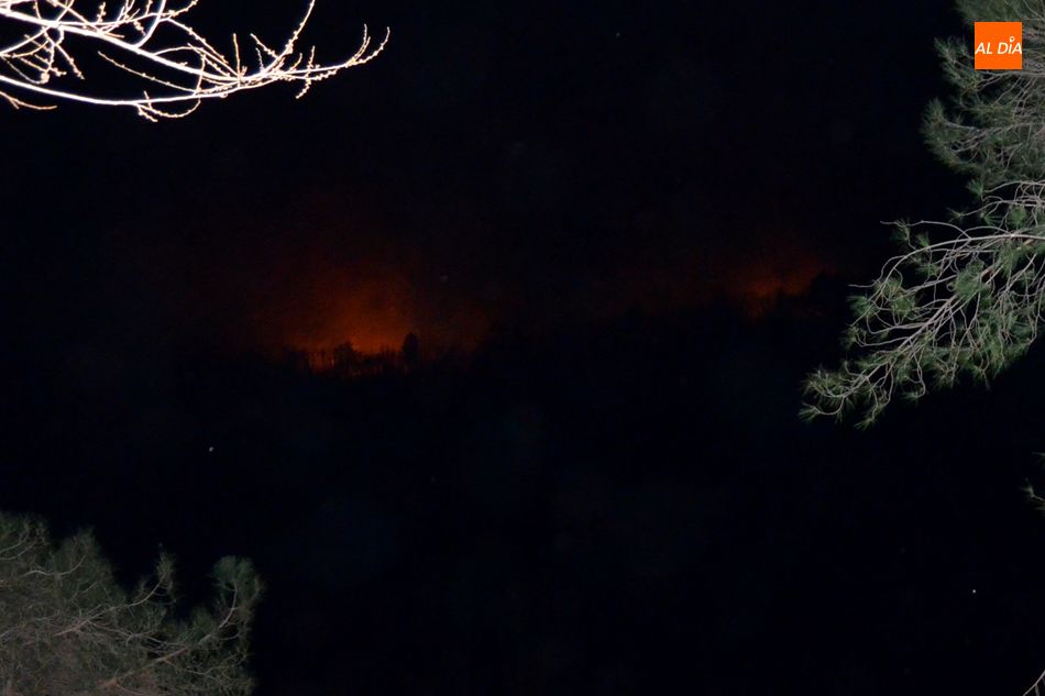 Foto 2 - Declarado un incendio en la zona de Las Cuadrillas de El Castañar