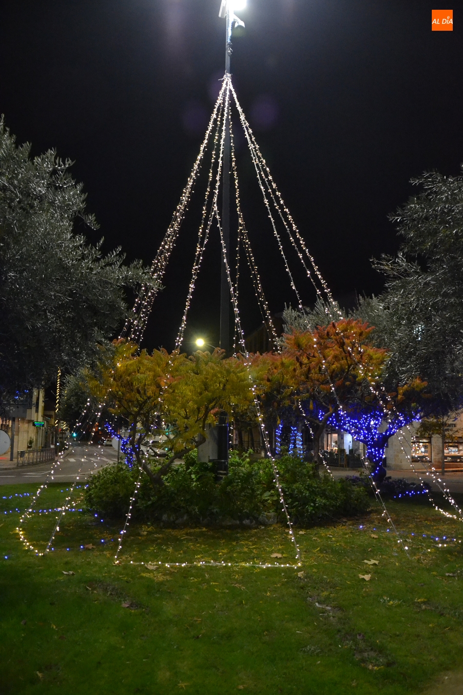 Foto 2 - La rotonda del Cruce estrena Árbol de Navidad  