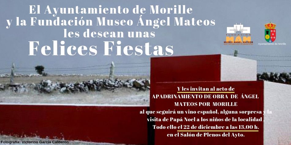 Foto 2 - El Ayuntamiento de Morille apadrina una obra del escultor Ángel Mateos  