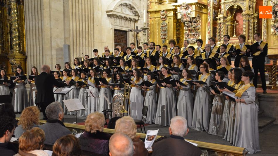 Concierto de Navidad del Coro Tomás Luis de Victoria en la Clerecía. Foto: Lydia González