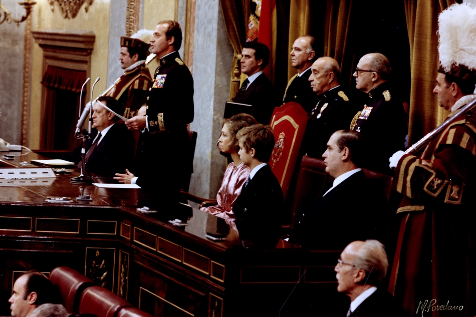 Sesión en el Congreso, diciembre de 1978. Foto: Congreso de los Diputados