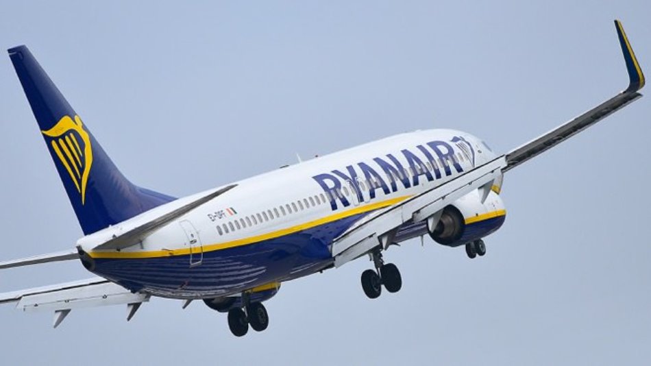Ryanair es una de las compañías de bajo coste que operan en Valladolid