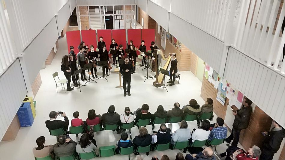 Gran afluencia de público en el concierto de la Joven Orquesta Salamanca