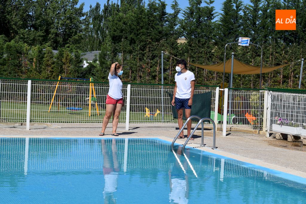 Foto 3 - Arrancan los cursos de natación en las piscinas municipales de Alba de Tormes con todas las plazas ...
