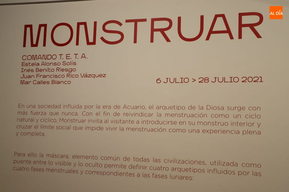 Foto 4 - La Hospedería Fonseca acoge una muestra artística sobre la menstruación
