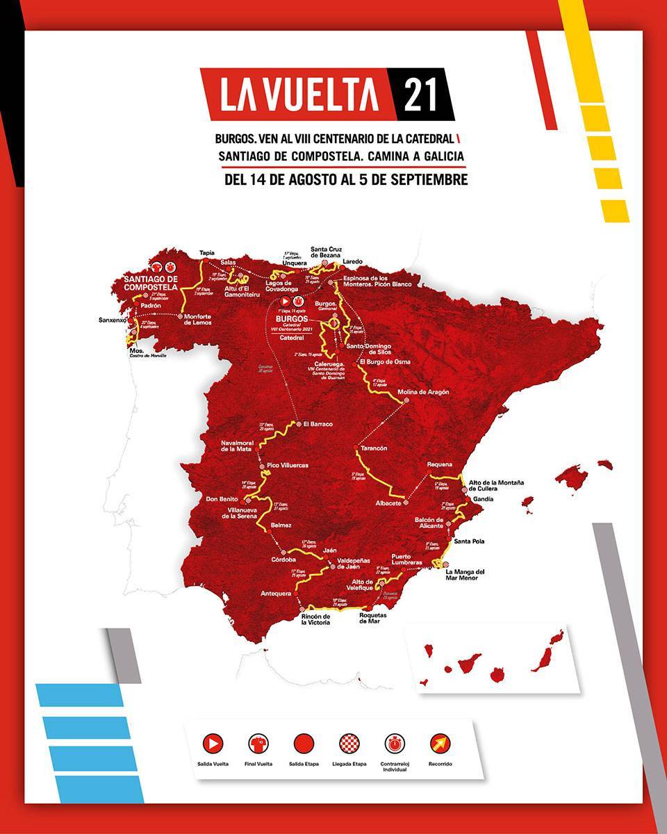 Foto 2 - La Vuelta a España 2021 no pasará por Salamanca después de hacer parte de su recorrido en ella...