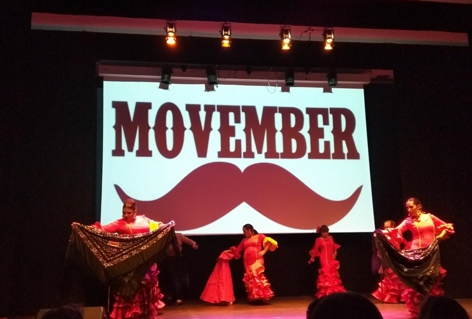 Un momento de la gala a beneficio de Movember Charro en Ledesma