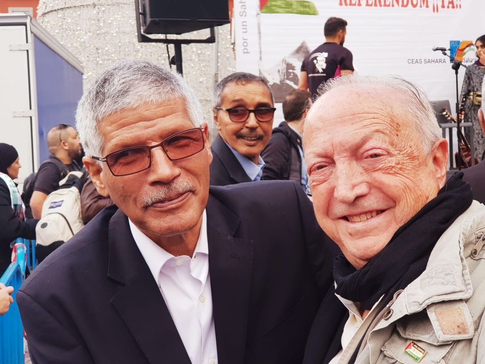Foto 3 - Salmantinos se manifiestan en Madrid en defensa del Sáhara Occidental