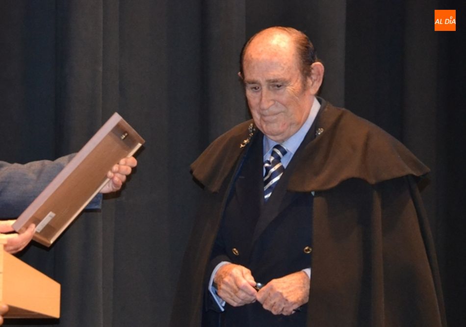 Martín Aparicio, homenajeado en la pasada edición del Bolsín Taurino en Ciudad Rodrigo