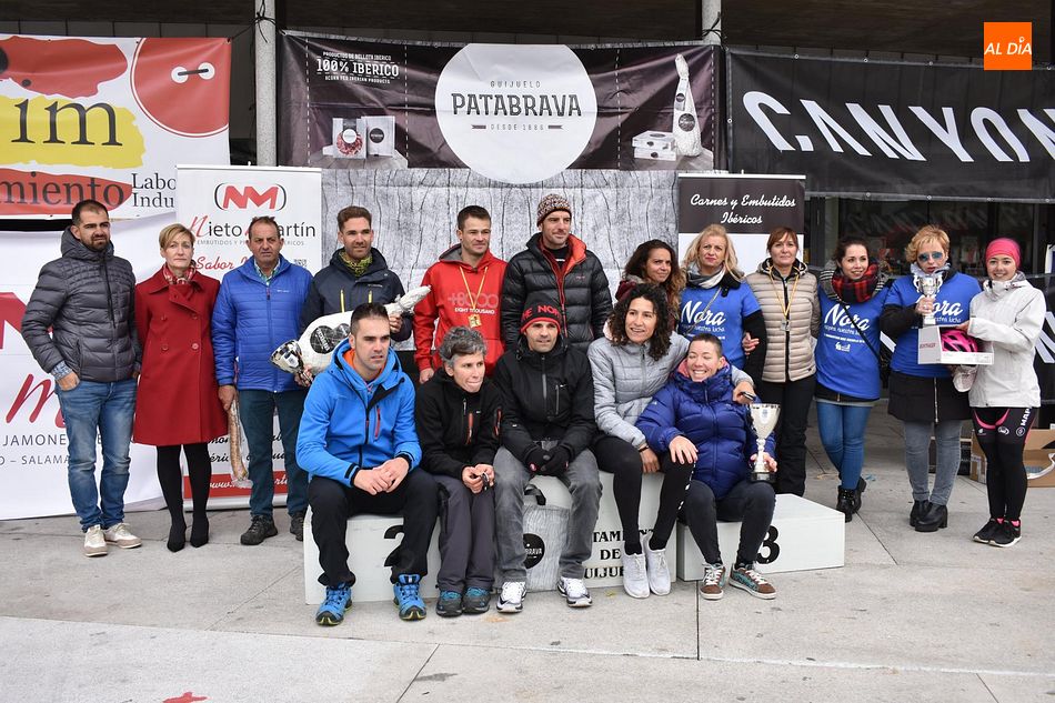 Ganadores de la III Jamountain Bike Solidaria de Guijuelo