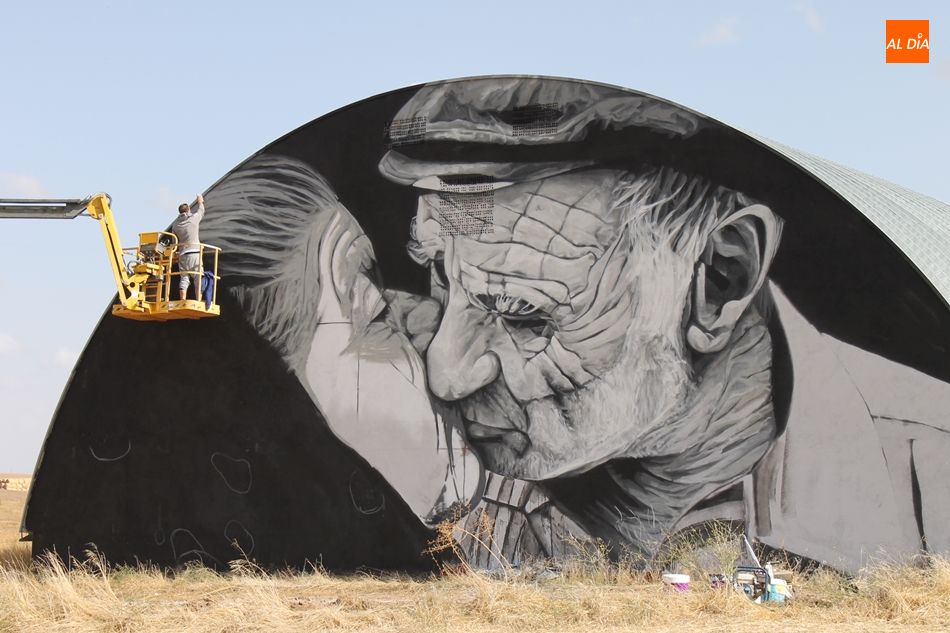 Foto 5 - El arte mural se fusiona con el paisaje de Juzbado