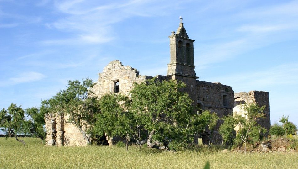 Ruinas del convento de Santa María la Seca en Sobradillo