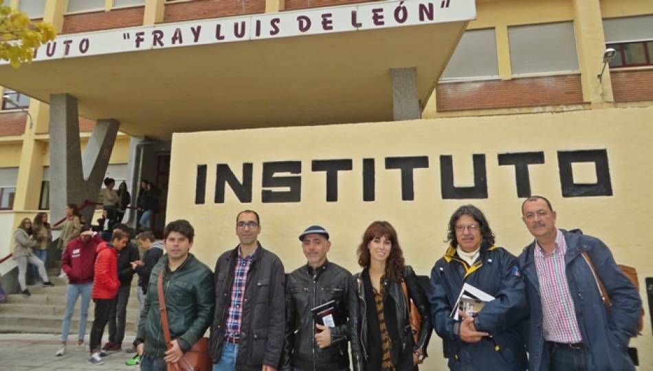 Foto 2 - Seis poetas de España y América leerán sus versos a los estudiantes del Fray Luis de León  