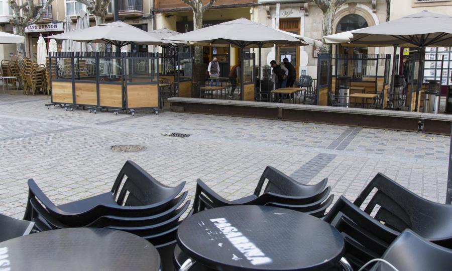 Terraza de hosteleros en Logroño. SHOW Fotografía - EP