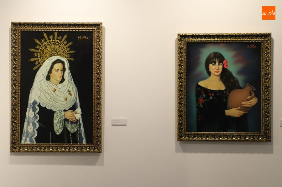 Foto 5 - ‘Retratos y figuras’, las pinturas de la macoterana María Walias se exponen en La Salina