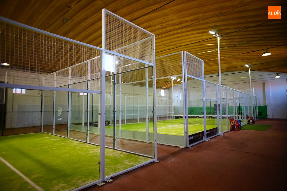 Las nuevas pistas de pádel serán uno de los mayores atractivos para la nueva temporada de la escuela de tenis y pádel de Guijuelo