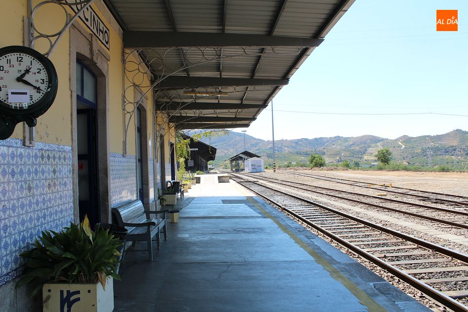 Estación de Pocinho, donde muere la Línea del Duero/ Rep. Gráf.: Martín-Garay