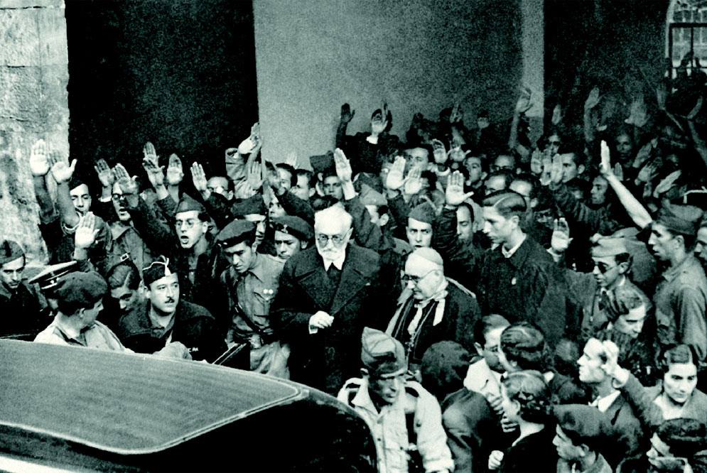 Foto 2 - Unamuno y su respaldo a la Segunda República